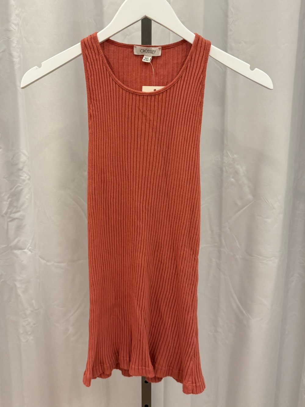 Crossley Odal Ribbed Racer Back Tank - August Rose - Picture 1 of 3